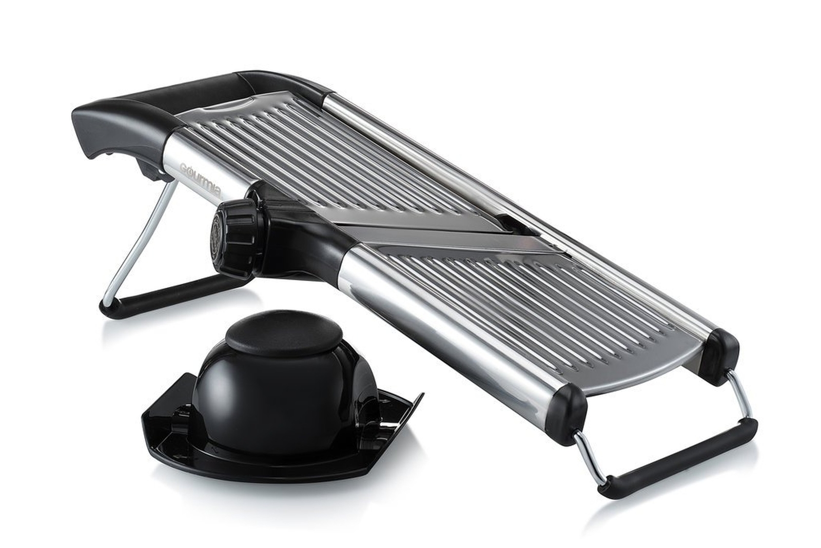 Gourmia GMS9105 Stainless Steel Mandoline Slicer Dial-Style Kitchen