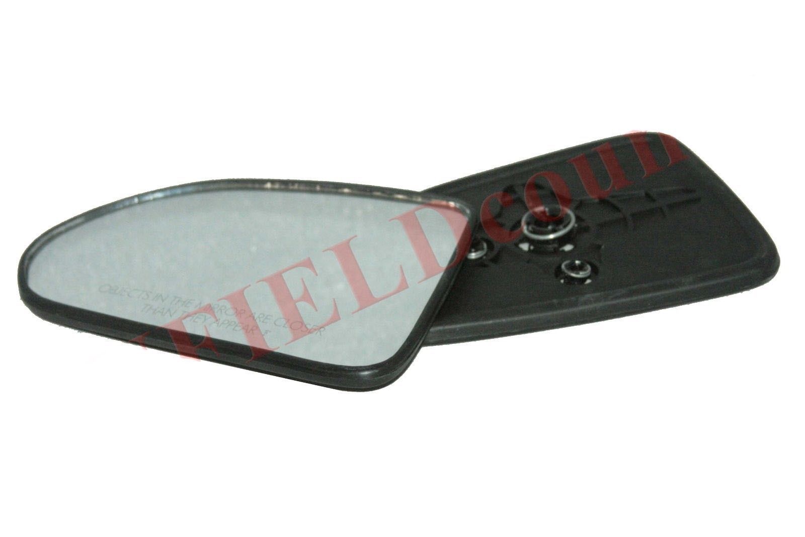 Honda T-3 Left & Right Side Rear View Convex Mirror Glass With Base Plate 