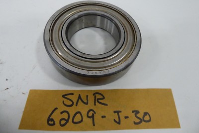 SNR 6209-J-30 Ball Bearing Double Shielded 45mm x 85mm x 19mm 
