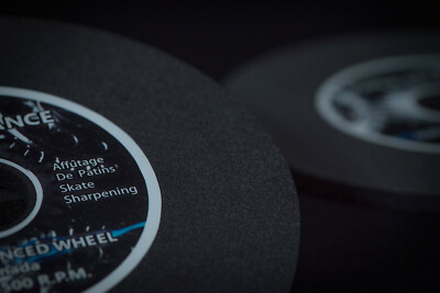 Skate Sharpening Wheels - 5 Pk -Black - New