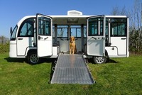 Marshell DN-14C Electric People Carrier with wheelchair ramp. Only 15km!