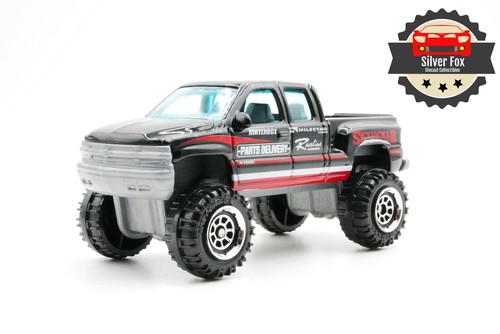1999 CHEVROLET SILVERADO 4X4 BLACK LIFT 1:64 SCALE DIECAST COLLECTOR MODEL TRUCK
