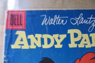 Walter Lautz Andy Panda DELL COMICS 1959,10 cent comic book,7up soda advertising