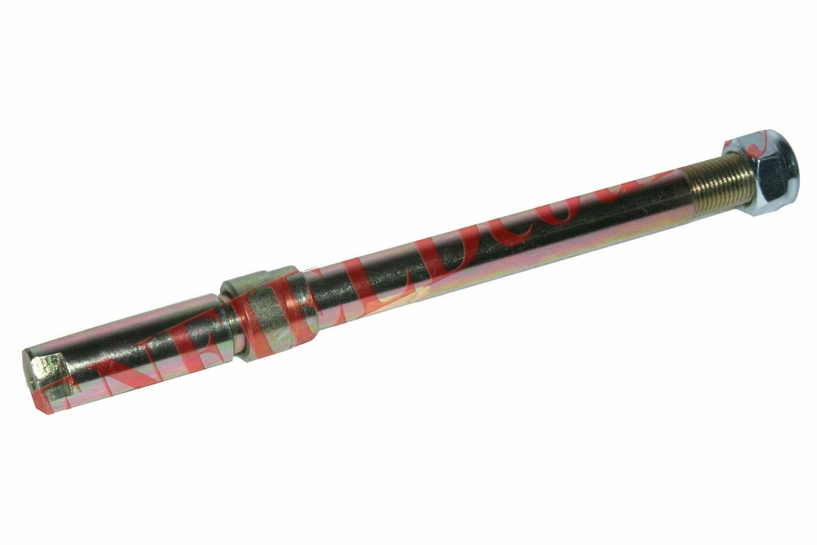 Fits Royal Enfield Bullet Thunderbird Front Wheel Axle Spindle + Nut  