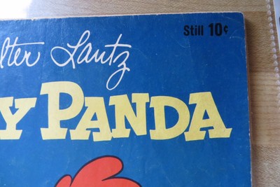 Walter Lautz Andy Panda DELL COMICS 1959,10 cent comic book,7up soda advertising