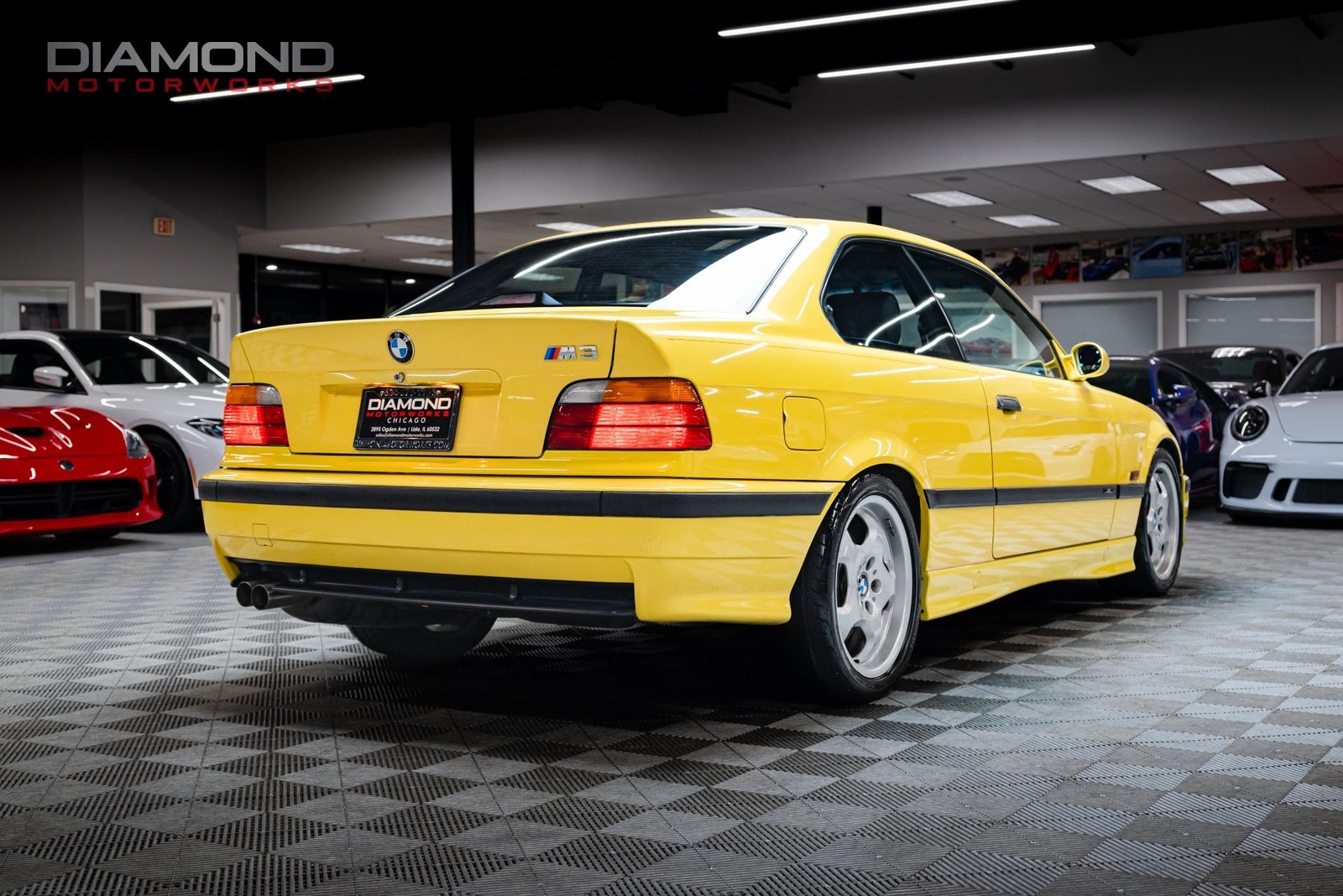 Owner 1995 BMW M3 Coupe 69993 Miles Dakar Yellow Coupe 3.0L NA I6 double overhead cam