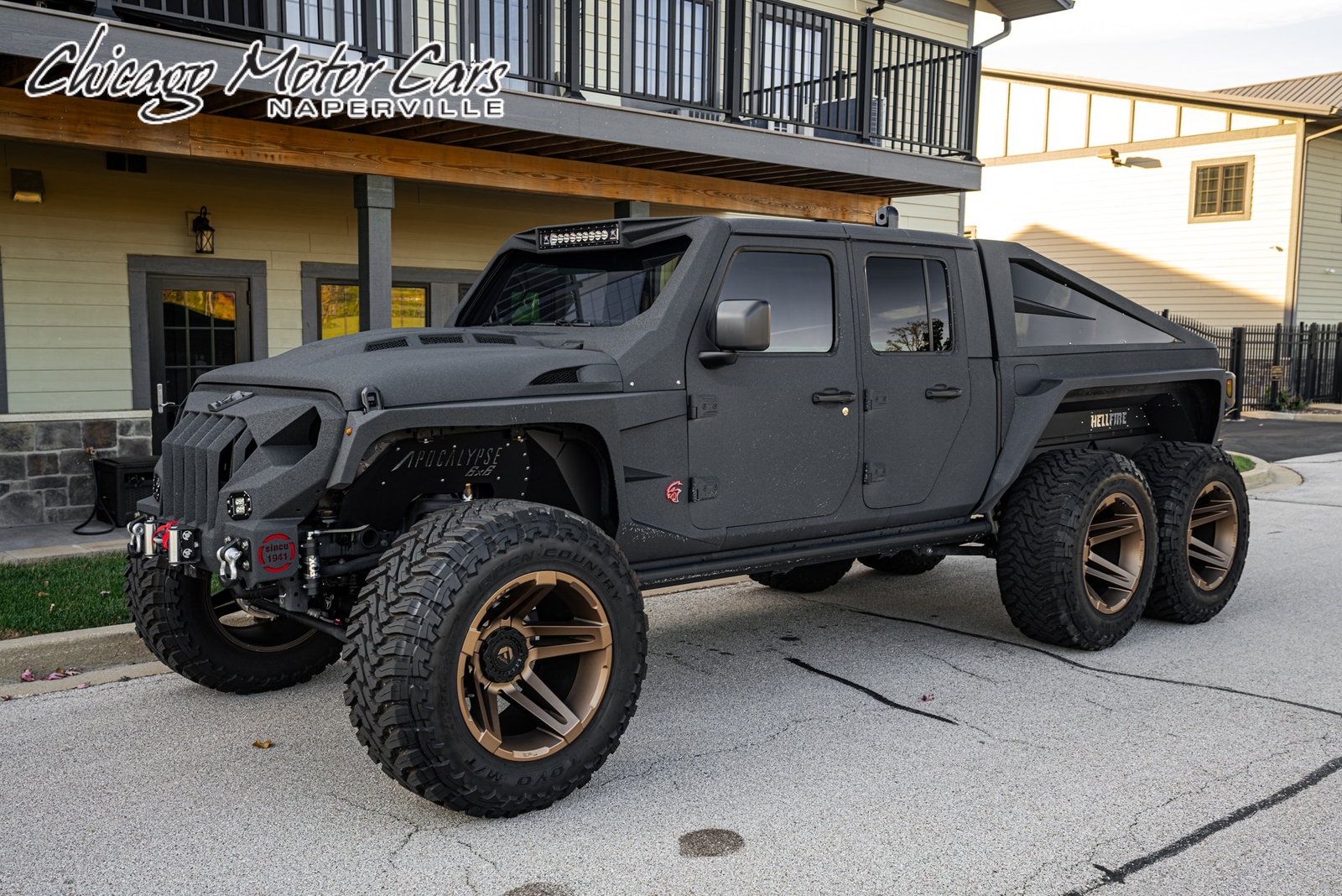 2021 Jeep Gladiator Apocalypse Hellfire 6x6 800hp Supercharged! Night ...
