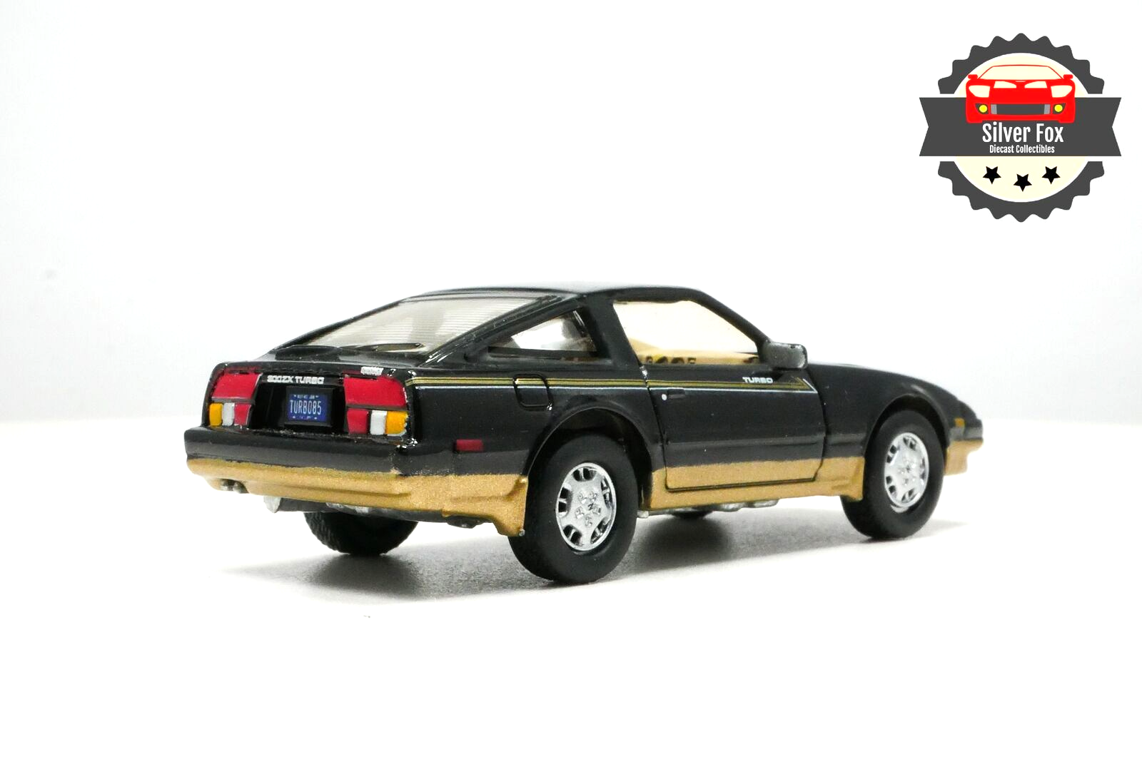 ジョージ姫 1985 NISSAN 300ZX TURBO BLACK 1:64 SCALE DIECAST COLLECTOR