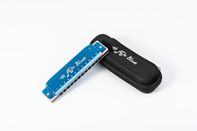 EASTTOP Harmonica 12hole FALA Blues Harmonica Key of C/A/G Blue Harp Mouth Organ