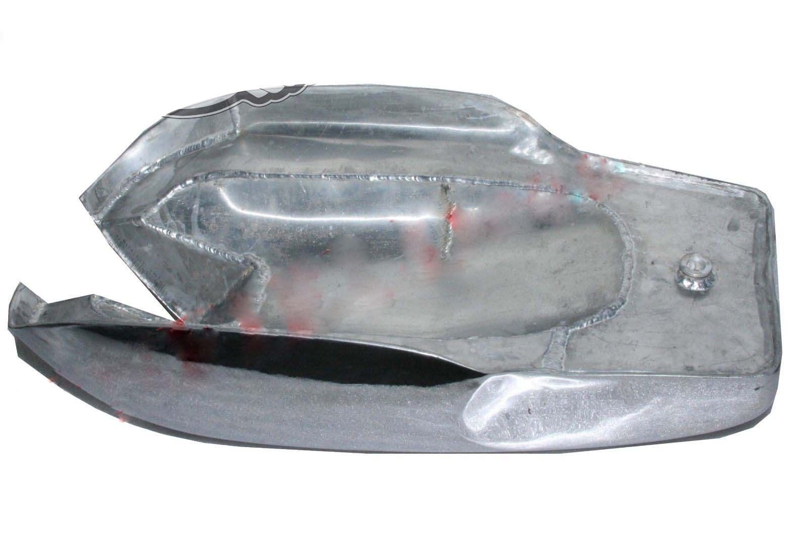 Fits Norton Triumph Commando Triton Sprint Aluminium Gas Fuel Petrol Tank 