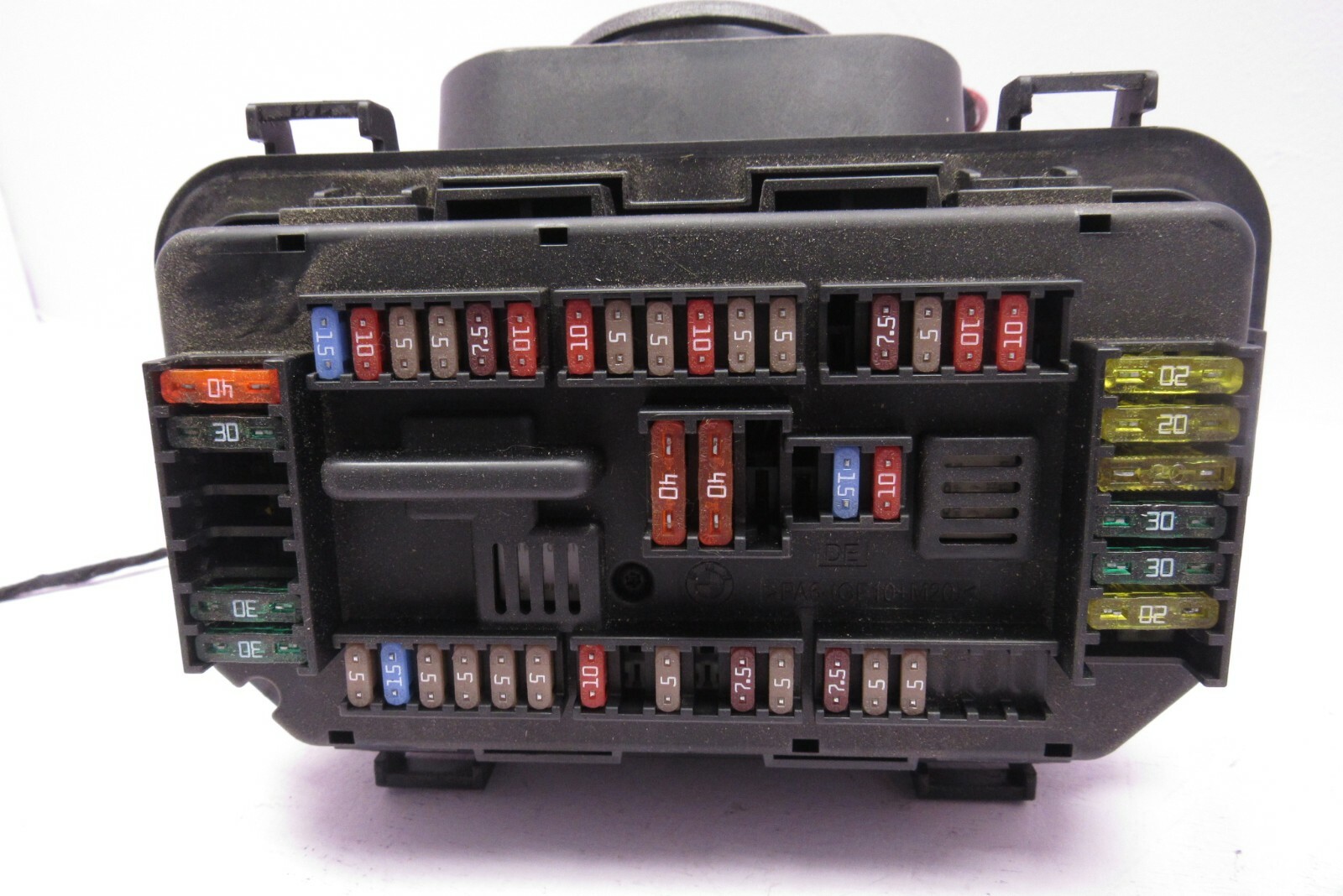 2012 13 BMW 3 Series 328i Engine Fuse Relay Box Control Module Front