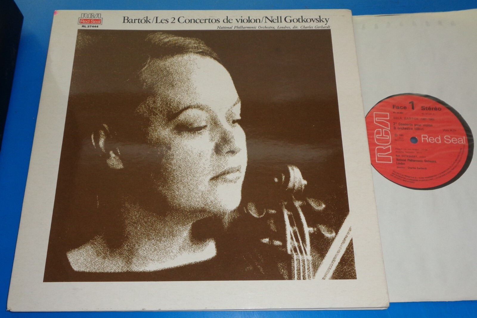 Nell Gotkovsky/Charles Gerhardt BARTOK 2 Violin Concertos