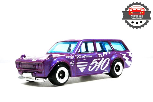 1971 DATSUN 510 PURPLE JAPAN RACING 1/64 SCALE DIECAST COLLECTOR MODEL CAR