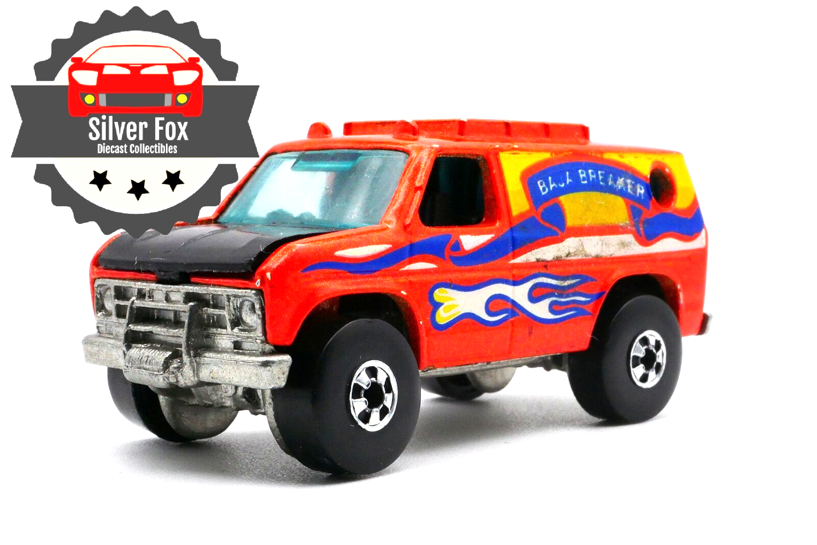 1977 BAJA BREAKER VAN 4X4 ORANGE 1:64 SCALE DIECAST DIORAMA COLLECTOR CAR