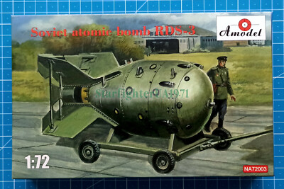1/72 RDS-3 Soviet atomic bomb (Amodel NA72003)