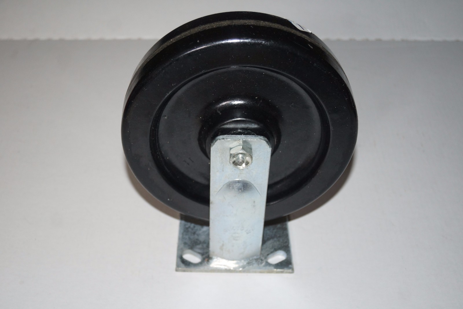 HEAVY DUTY (8) INCH Caster Wheel 4 Hole Plate Mount