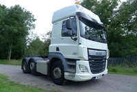 DAF CF460 6x2 SPACECAB TRACTOR UNIT. WET PACK. 324,316KM!
