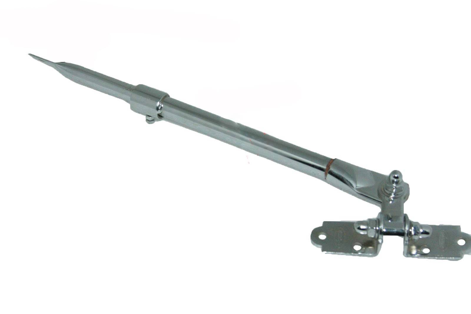 Adjustable Arm Mirror Rod Bracket Kit Chrome For Willys MB M38 GMC Jeeps 