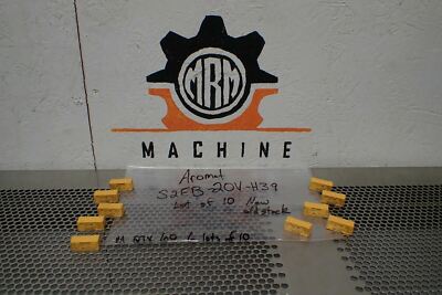 Aromat S2EB-20V-H39 Relays 4A 1/20HP 125, 250VAC 3A 30VDC New No Box (Lot of 10)