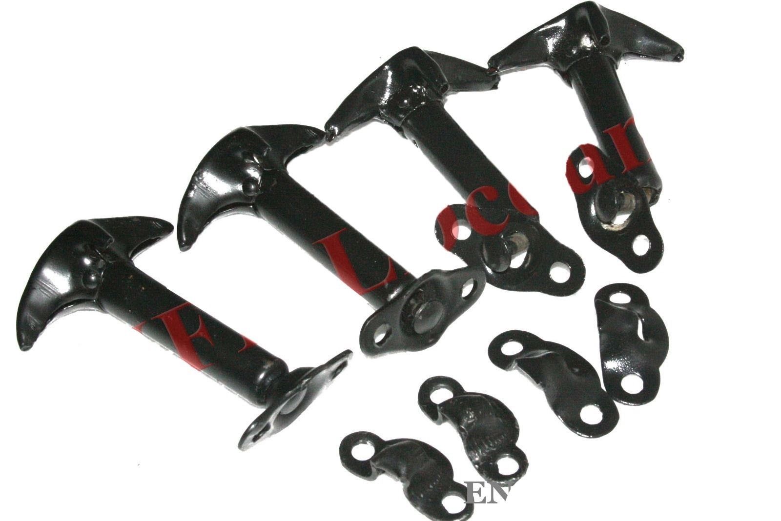 Bonnet Hood Clip Latch Kit Set of 4 For Jeeps Wrangler Willys Ford Jeeps 