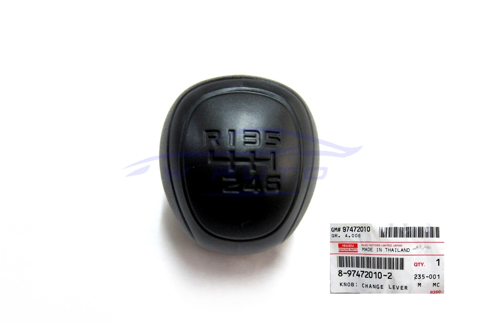 CO. （5点セット） GENUINE 6 SPEED MANUAL GEAR SHIFT KNOB FIT ISUZU DMAX D-MAX