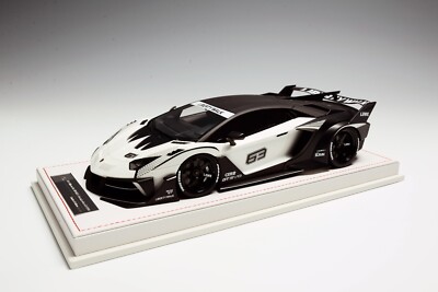 1/18 Ivy Models Lamborghini Aventador GT EVO Liberty walk Luminous Blue  Leather