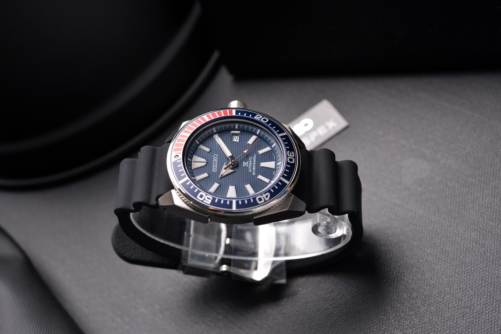 Pre-owned Seiko Prospex Automatic Srpb53k1 Samurai Dive Watch Free Fedex