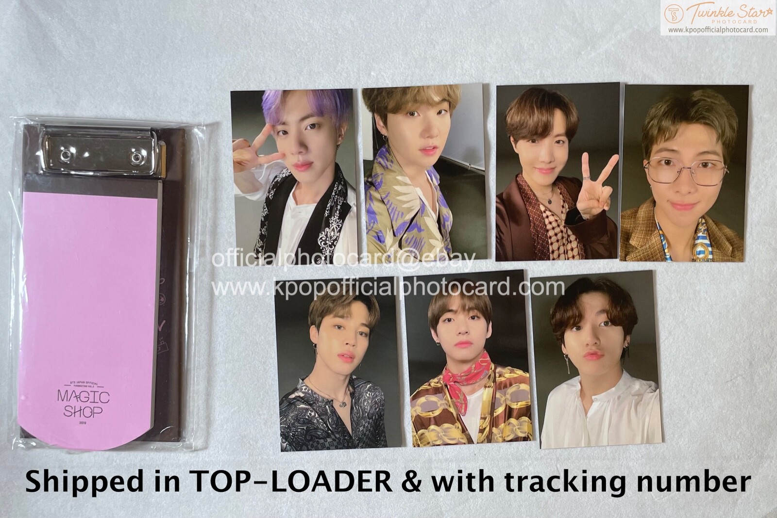 BTS 5th Muster Magic SHOP Japan MINI Clipboard Jungkook