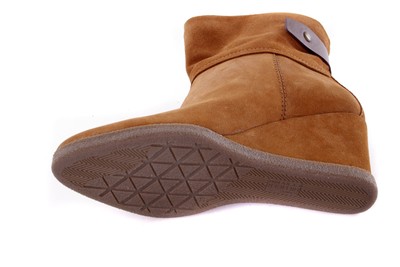 TOMMY HILFIGER TOMMY HILFIGER DAMEN ANCLE BOOTS STIEFELETTEN KEILABSATZ COGNAC 41