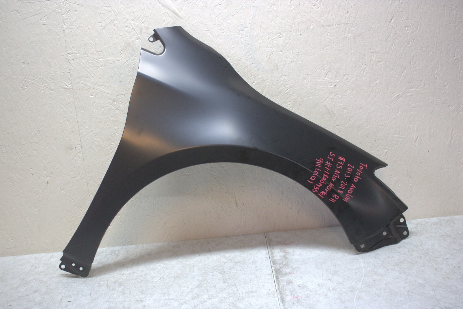 2013 2018 TOYOTA AVALON RIGHT SIDE FENDER