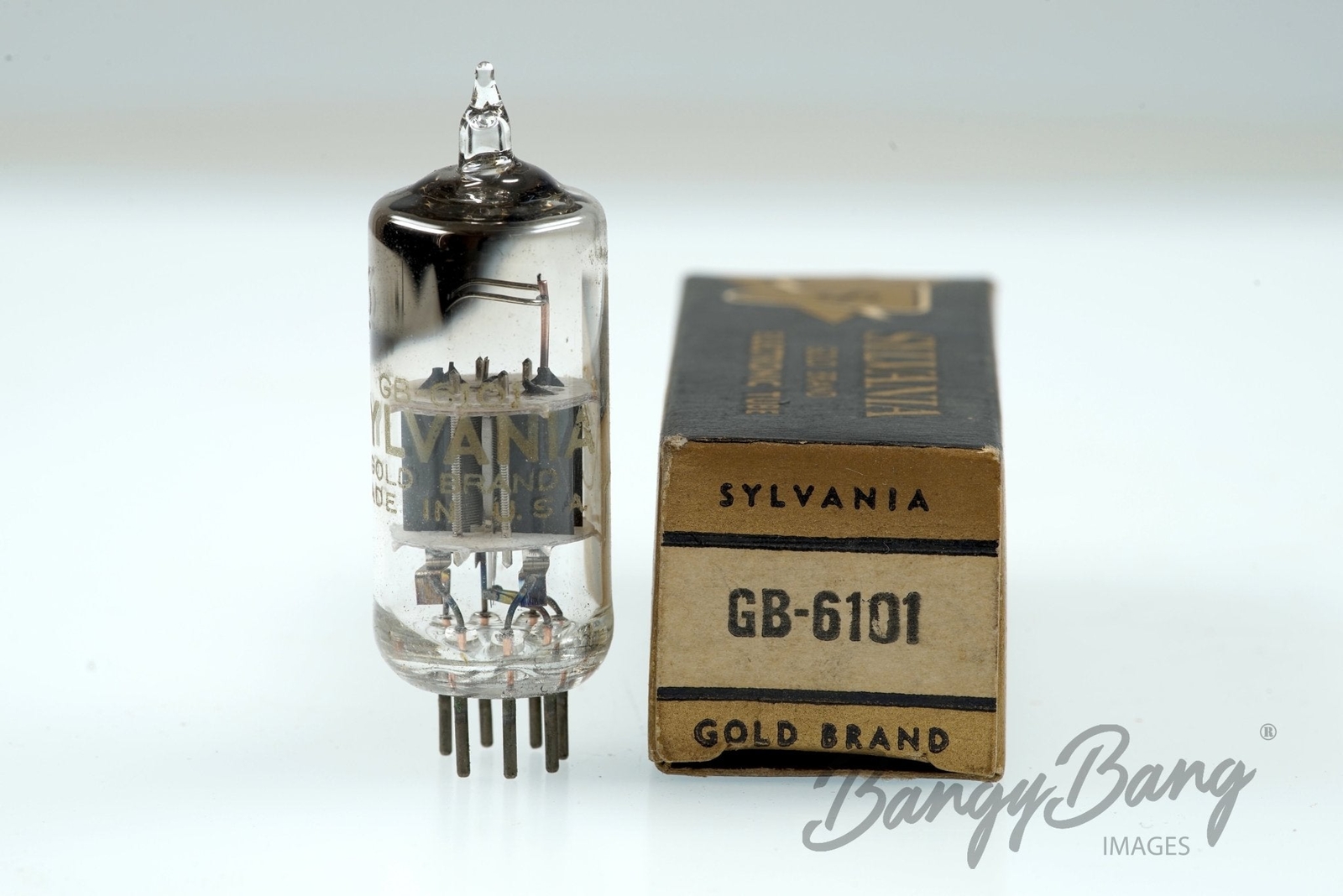 Vintage Sylvania GB6101/M8081/6J6WA/6J6W/6099 Twin Triode