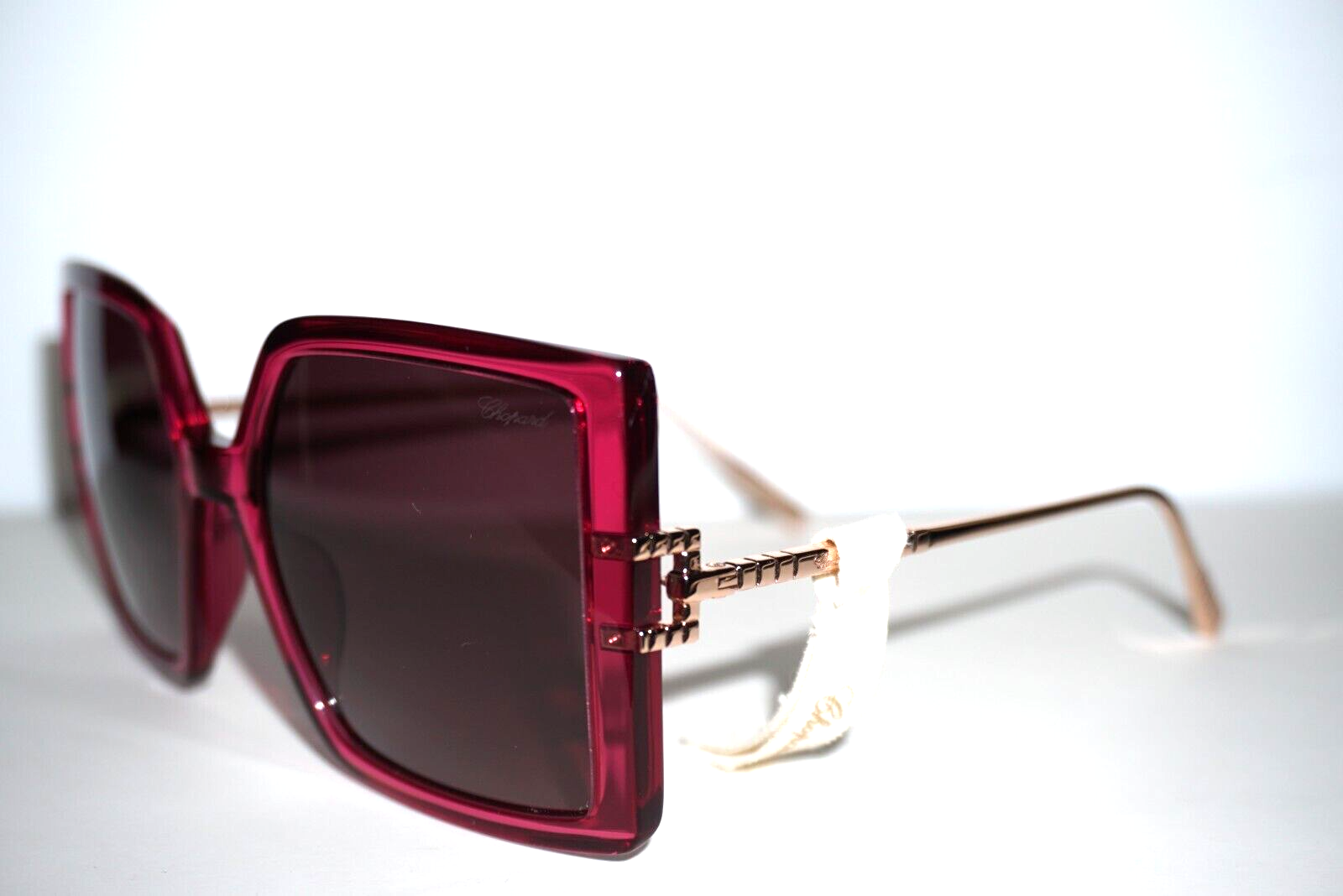 サングラス Chopard Chopard Eyewear Acetate Sunglasses (IKCH334 0BLK) Chopard IKCH334 Sunglasses | Select Eyewear