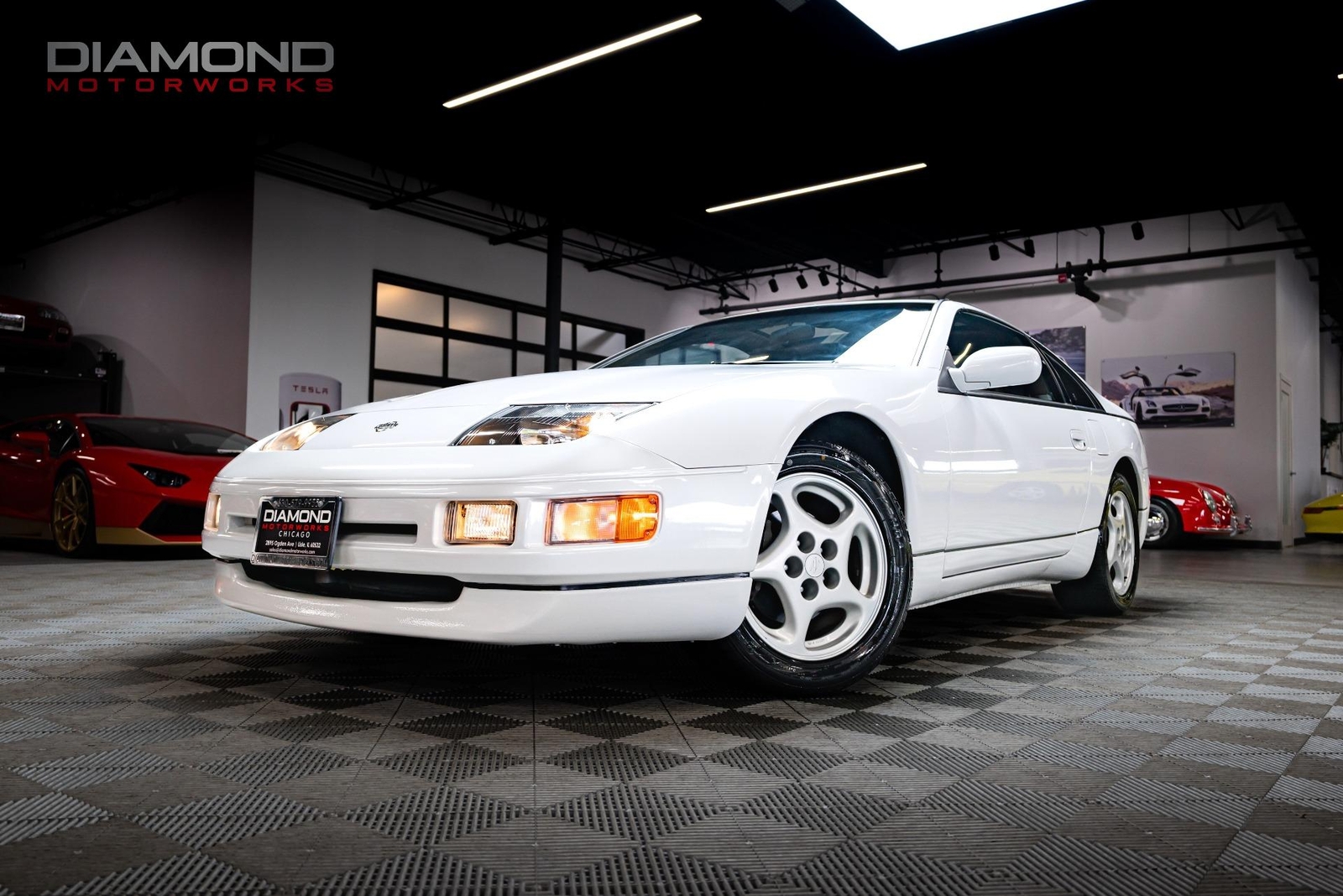 1995 Nissan 300ZX  14047 Miles Arctic White Pearl Metallic Hatchback 3.0L NA V6