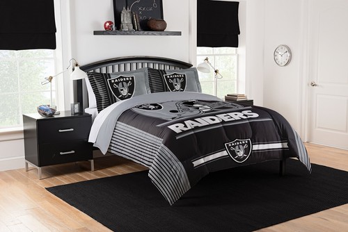Комплект защитных одеял с принтом Northwest NFL Las Vegas Raiders, King
