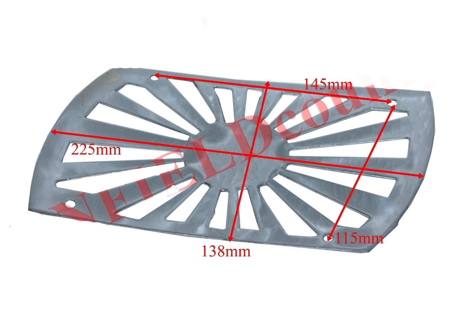 Side Panel Grill Vespa VBB VNB SUPER SPRINT 150  VL GL/SS Steel Chrome plated  