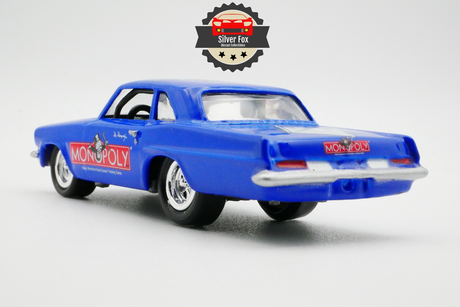 1963 PONTIAC TEMPEST MUSCLE BLUE BLOW 1:64 SCALE DIECAST COLLECTOR MODEL CAR - Picture 2 of 10