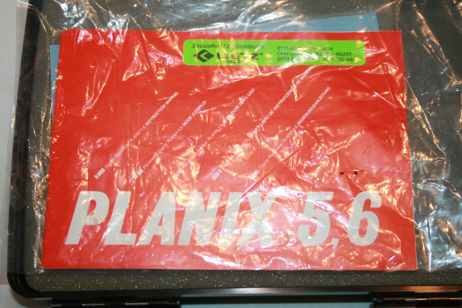 Tamaya Planix 5 Digital Planimeter in Case (FOR PARTS/NOT WORKING)