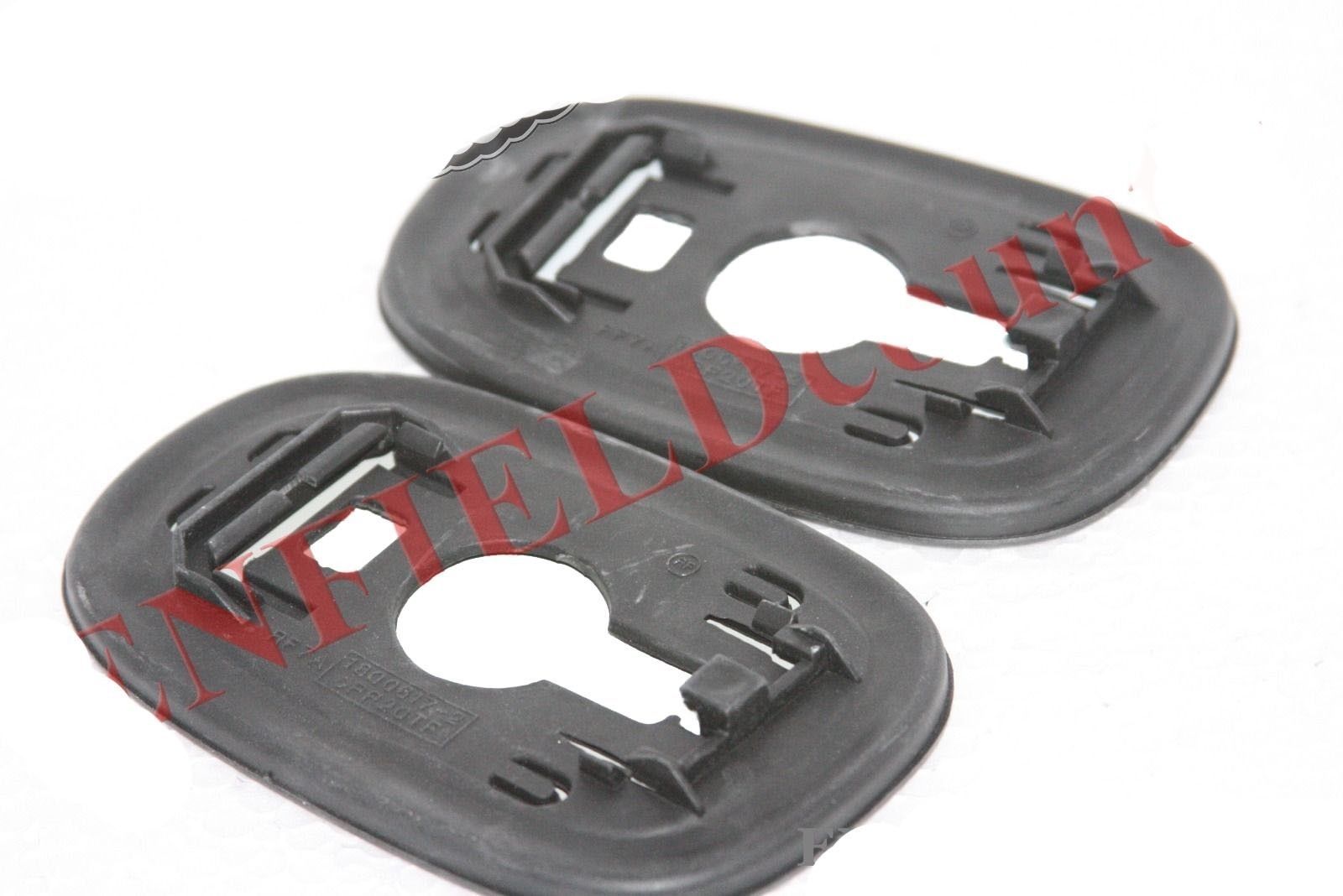 LH & RH Orvm Convex Wing Door Flat Glass Mirror With Base Plate For Ford Ikon  