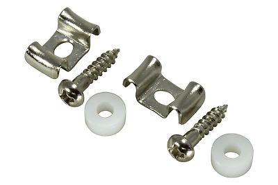 Stamped Steel Guitar String Tree Retainer Nickel finish