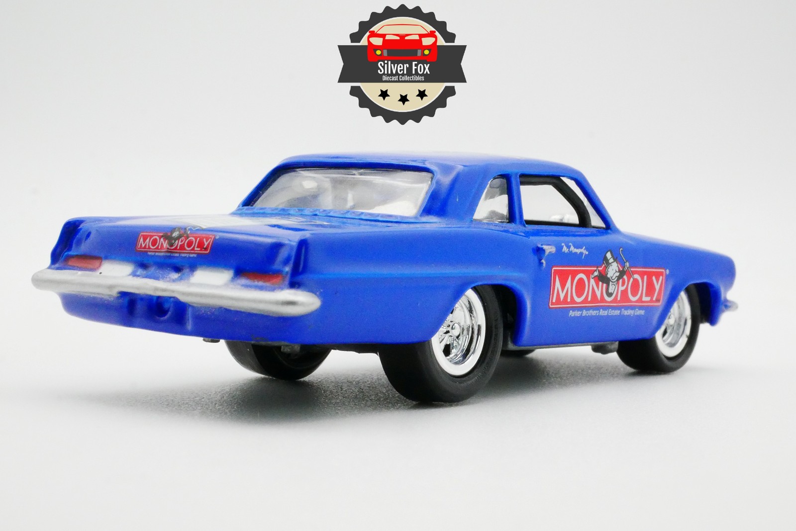 1963 PONTIAC TEMPEST MUSCLE BLUE BLOW 1:64 SCALE DIECAST COLLECTOR MODEL CAR - Picture 3 of 10