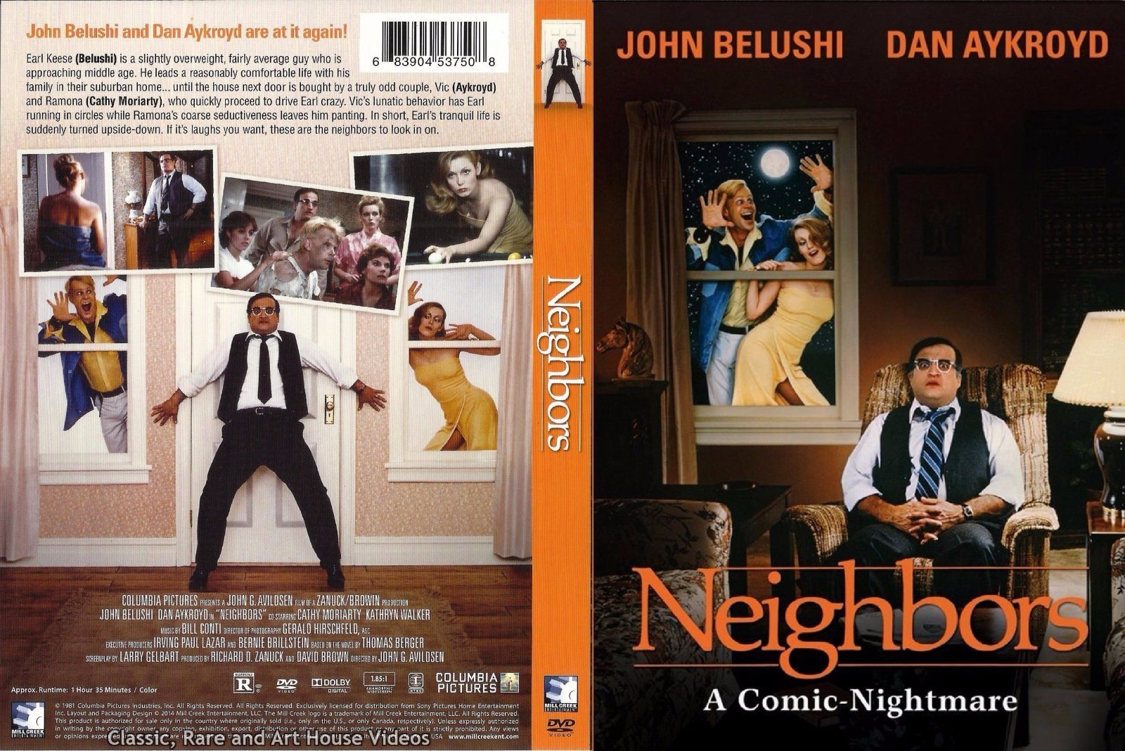 【廃盤】ネイバーズ　1981年　DVD Neighbors ~ DVD ~ John Belushi, Dan Aykroyd (1981