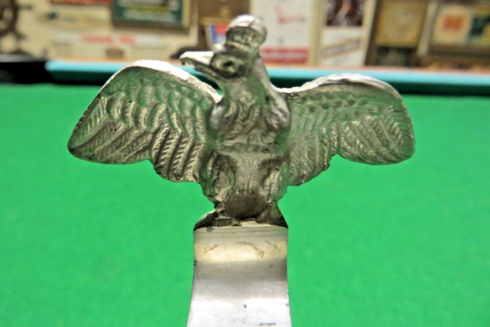 DIMPLED GLASS 7/20L STEIN BRASS SUBMARINE JOSEF WALAGO,KINGS CROWN MAKERS MARK