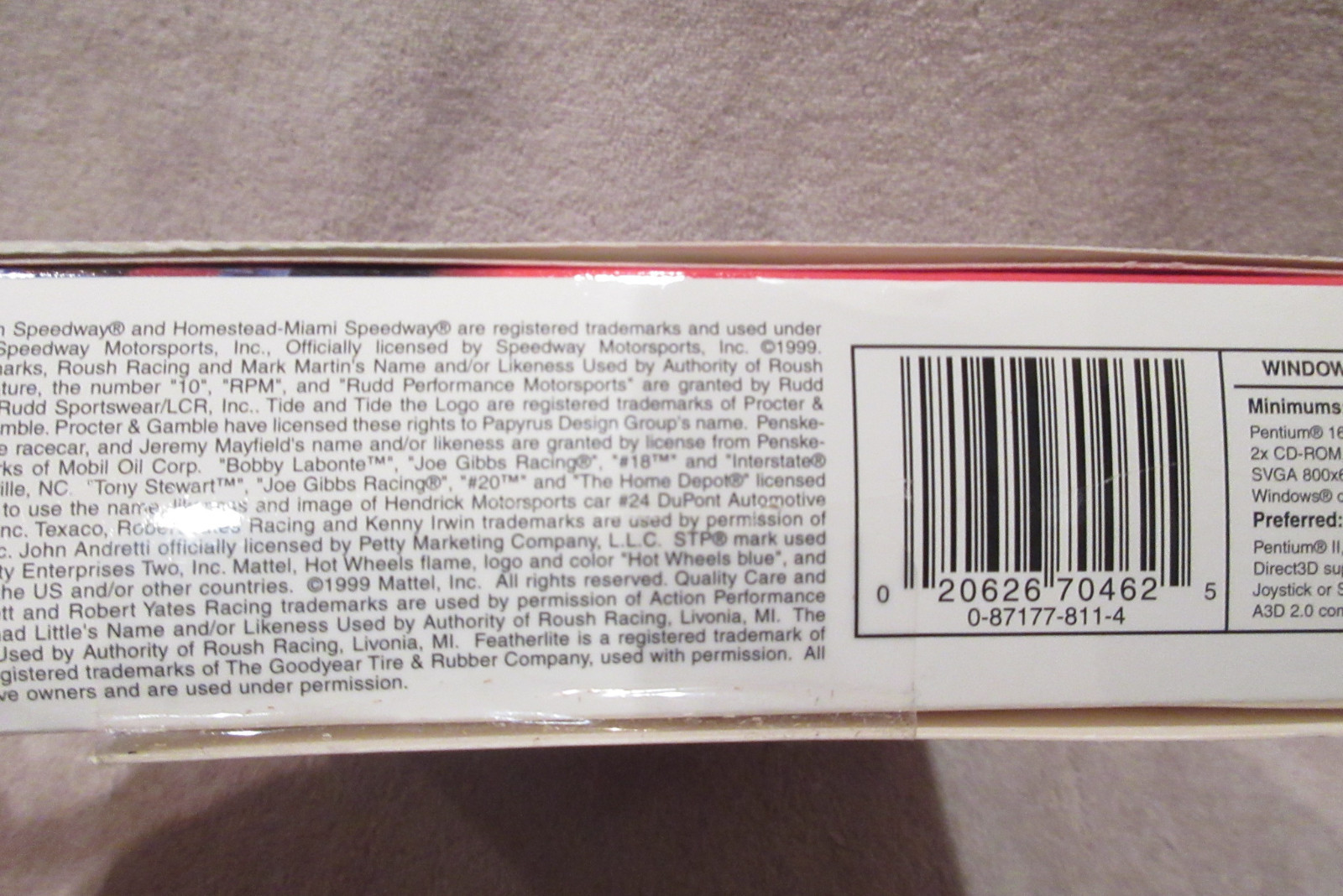 NASCAR RACING 3 Simulation by Sierra Sports PC Computer CD-ROM Video Game NEW