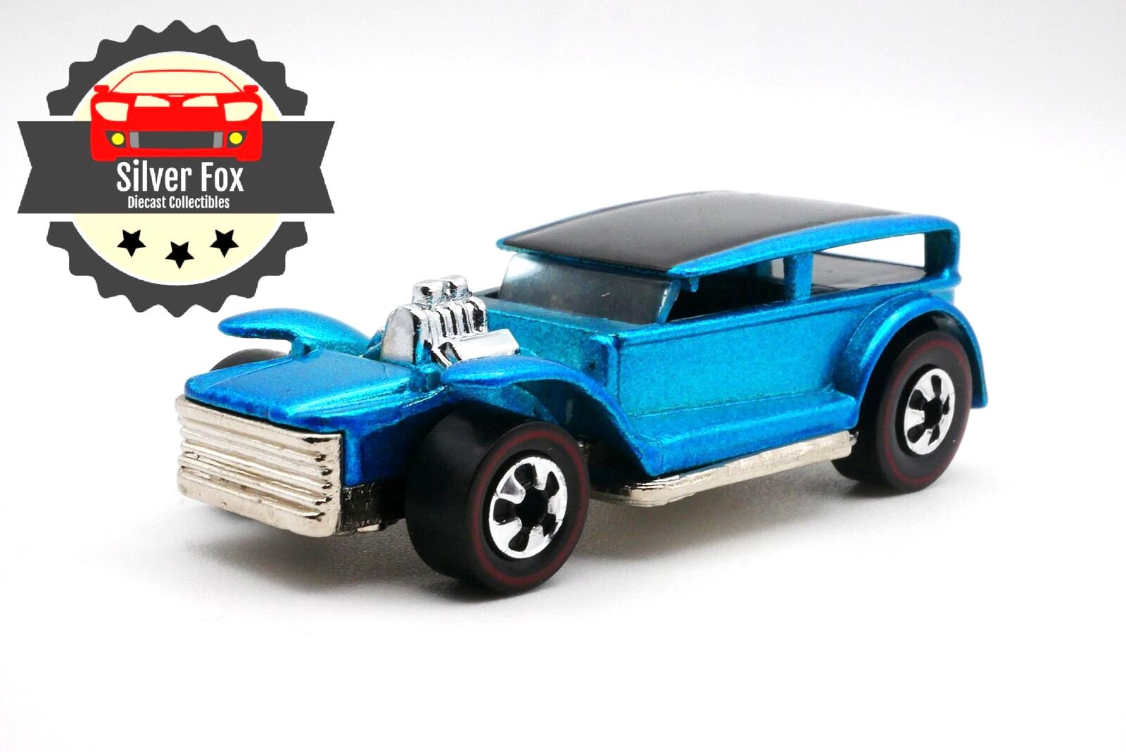 1932 FORD THE DEMON  25TH ANNIVERSARY BLUE 1:64 SCALE DIECAST COLLECTOR
