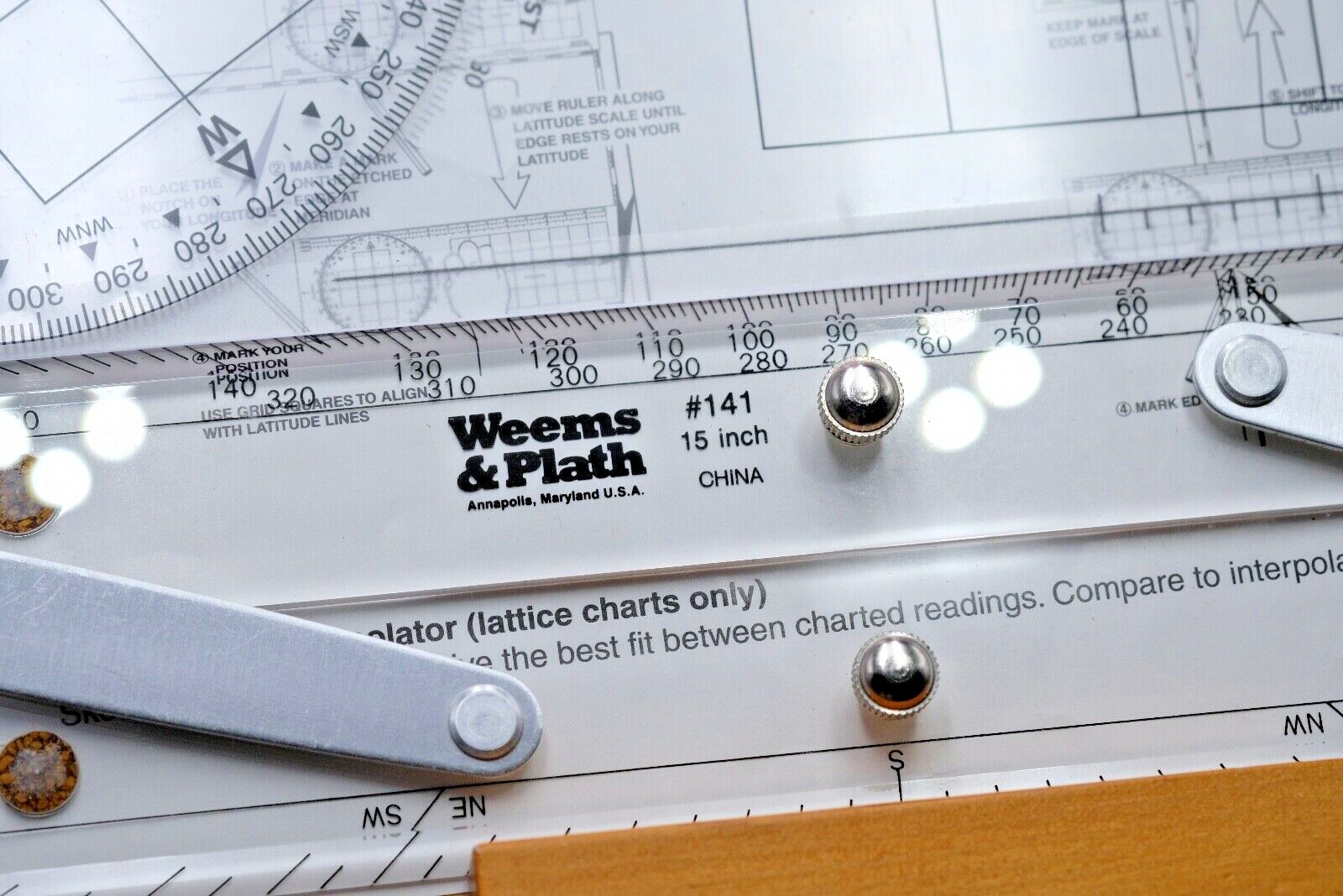 Weems & Plath Basic Navigation Set Partial #317 China