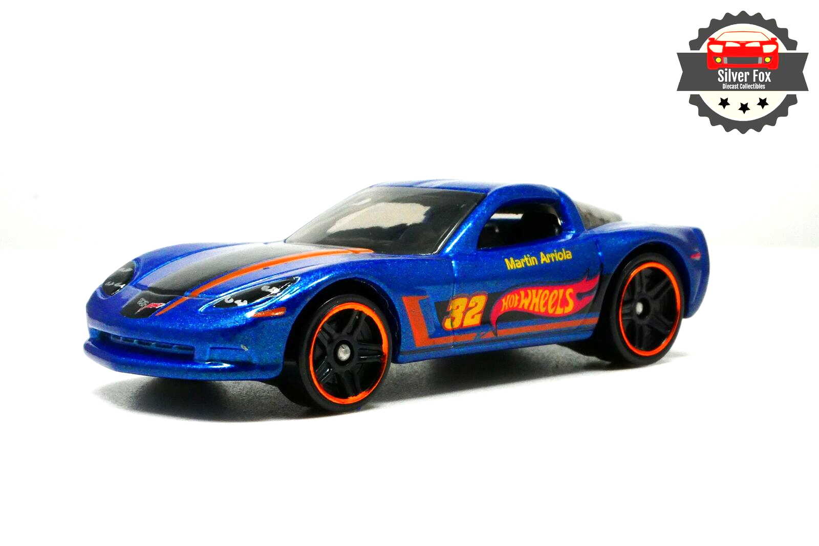 2004 CHEVY CORVETTE C6 MARTIN ARRIOLA 1:64 SCALE COLLECTOR MODEL DIECAST CAR