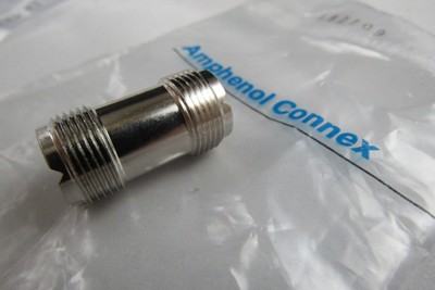 3 Amphenol PL-258 Type UHF Gold, Teflon, Nickel Female-Female Adapters 3 for $11