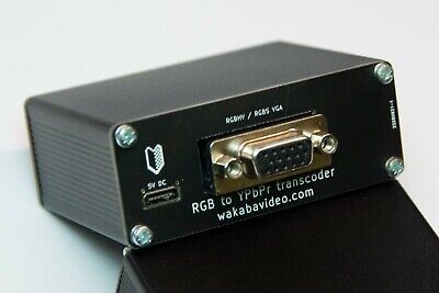 RGB VGA to YPbPr Component transcoder/converter