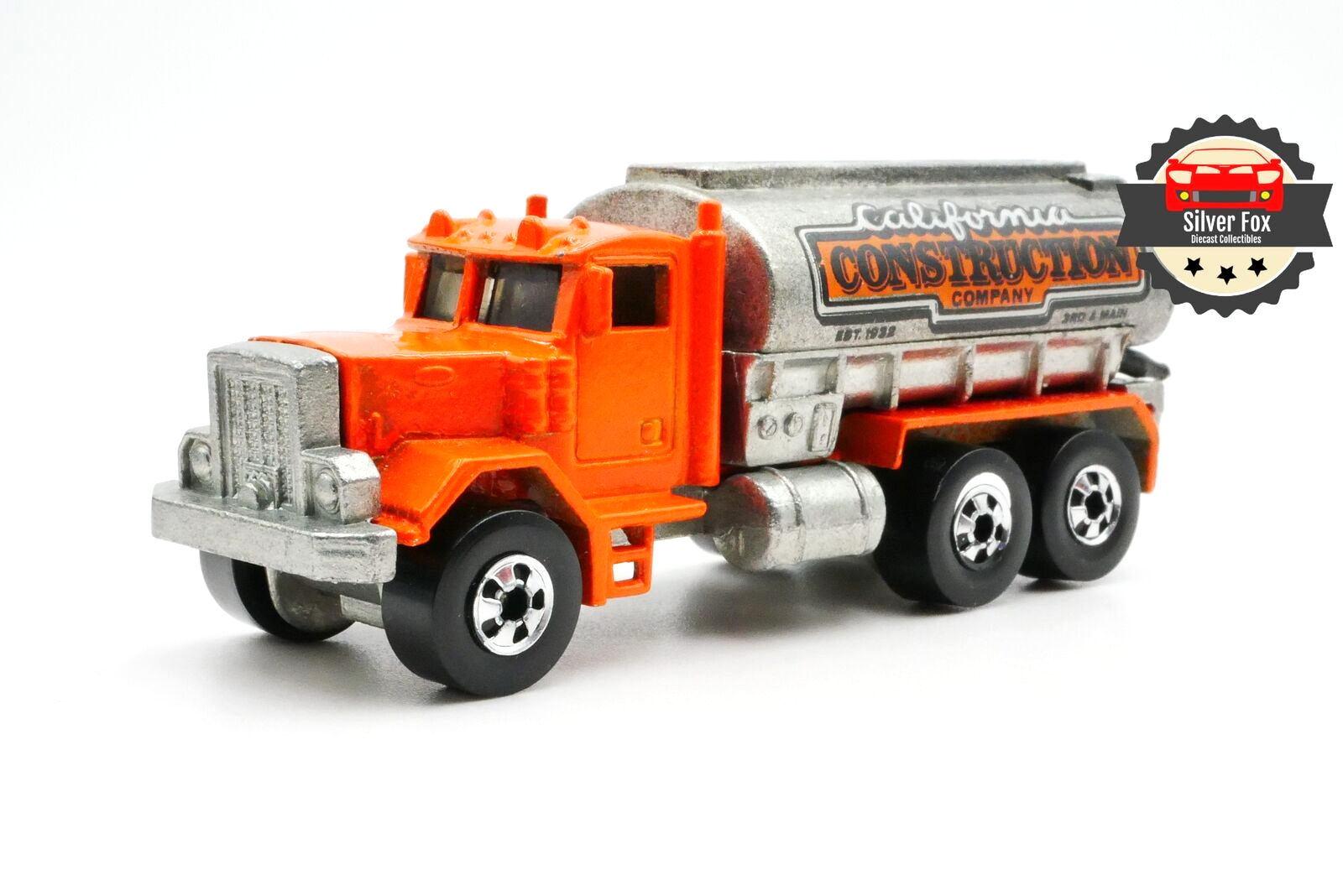 1981 PETERBUILT CALIFORNIA CONSTRUCTION 1:64 SCALE DIECAST COLLECTOR MODEL CAR