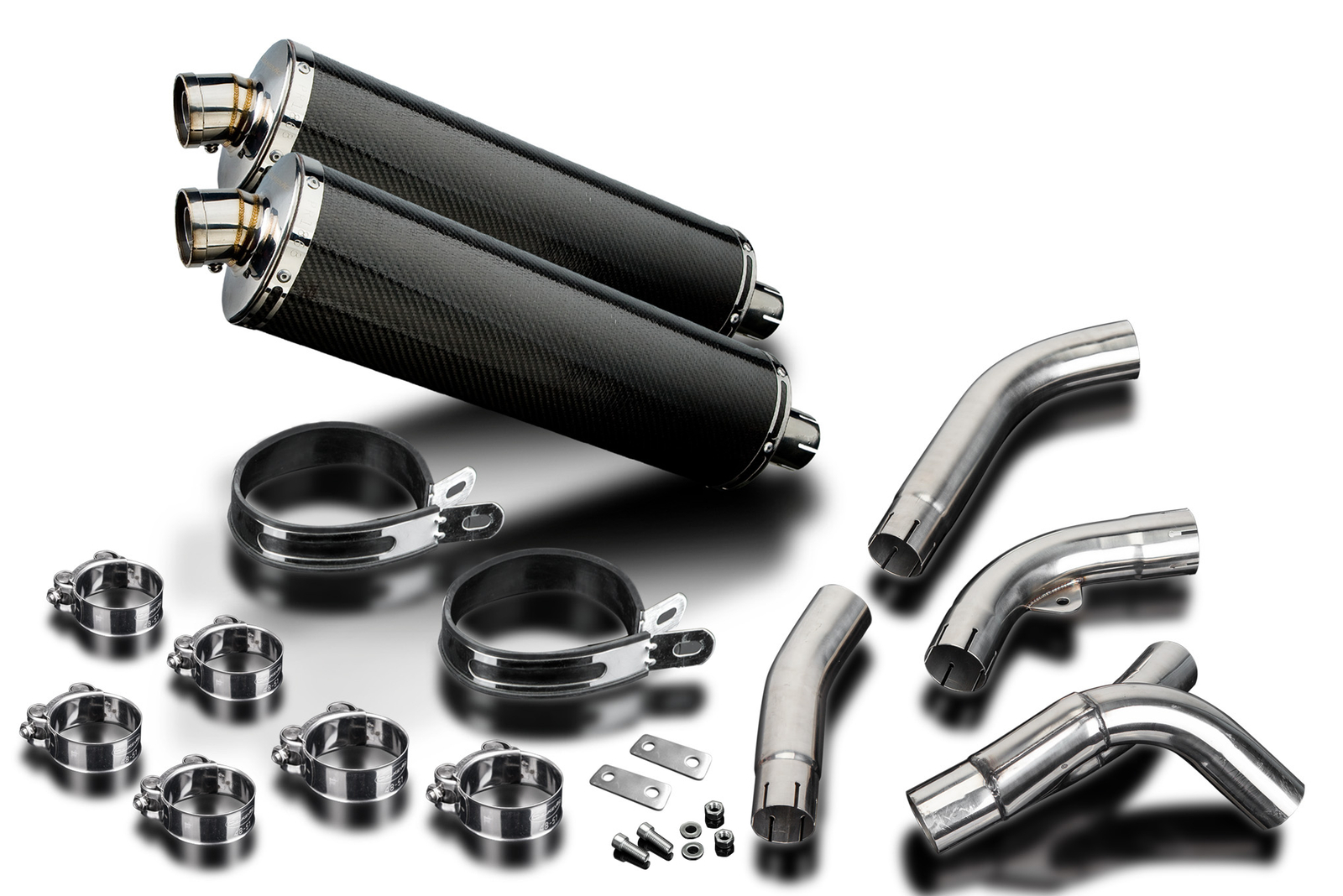Kawasaki ZX-10R Ninja DE CAT 18" Carbon Oval Muffler ...